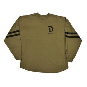 ★ Authentic Disneyland Resort Army Green Spirit Disney Parks Jersey ★